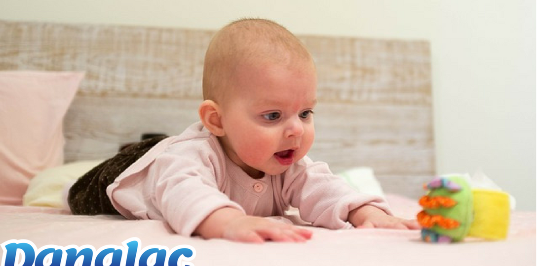 Playing with baby