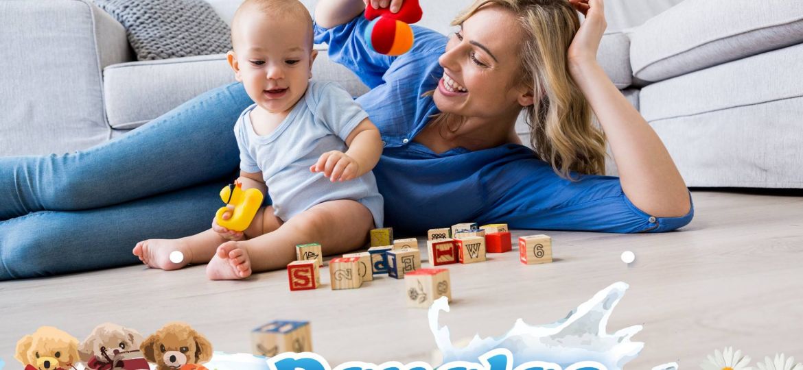 baby and toys