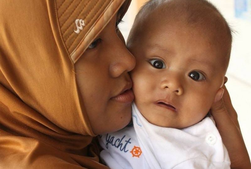 Kisses and hugs are important for our babies’ development